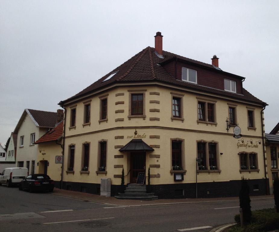 Linde Restaurant & Hotel Nußloch Exterior foto